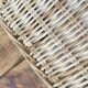 Wicker suitcase