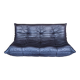 Togo 3-seater anthracite leather - Rozet line