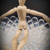 Standing crystal dish