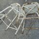 Pair of industrial stools