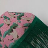 Japanese paper lamp with fringe "Polina"