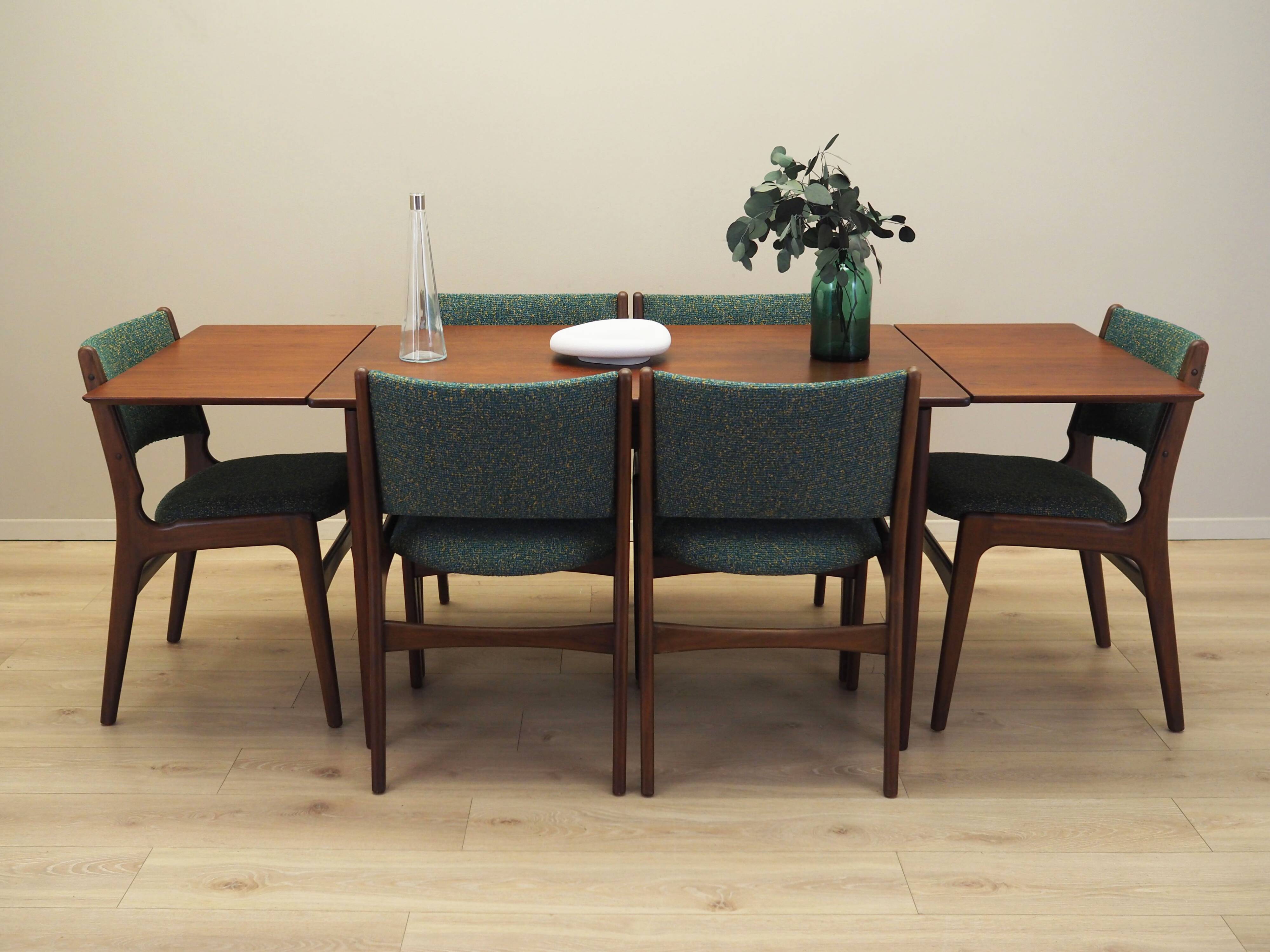 Teak table, Danish design, 1970s, production: Denmark