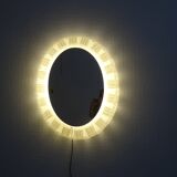 Verre acrylique miroir lumineux - décoration murale du milieu du siècle