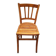 Chaise bistrot en bois vintage