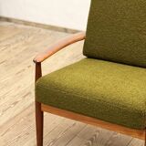 Danish Mid-Century Design Teak Armchair by Grete Jalk for France & Søn, Denmark, 1950s