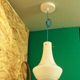 JOY white opaline pendant light