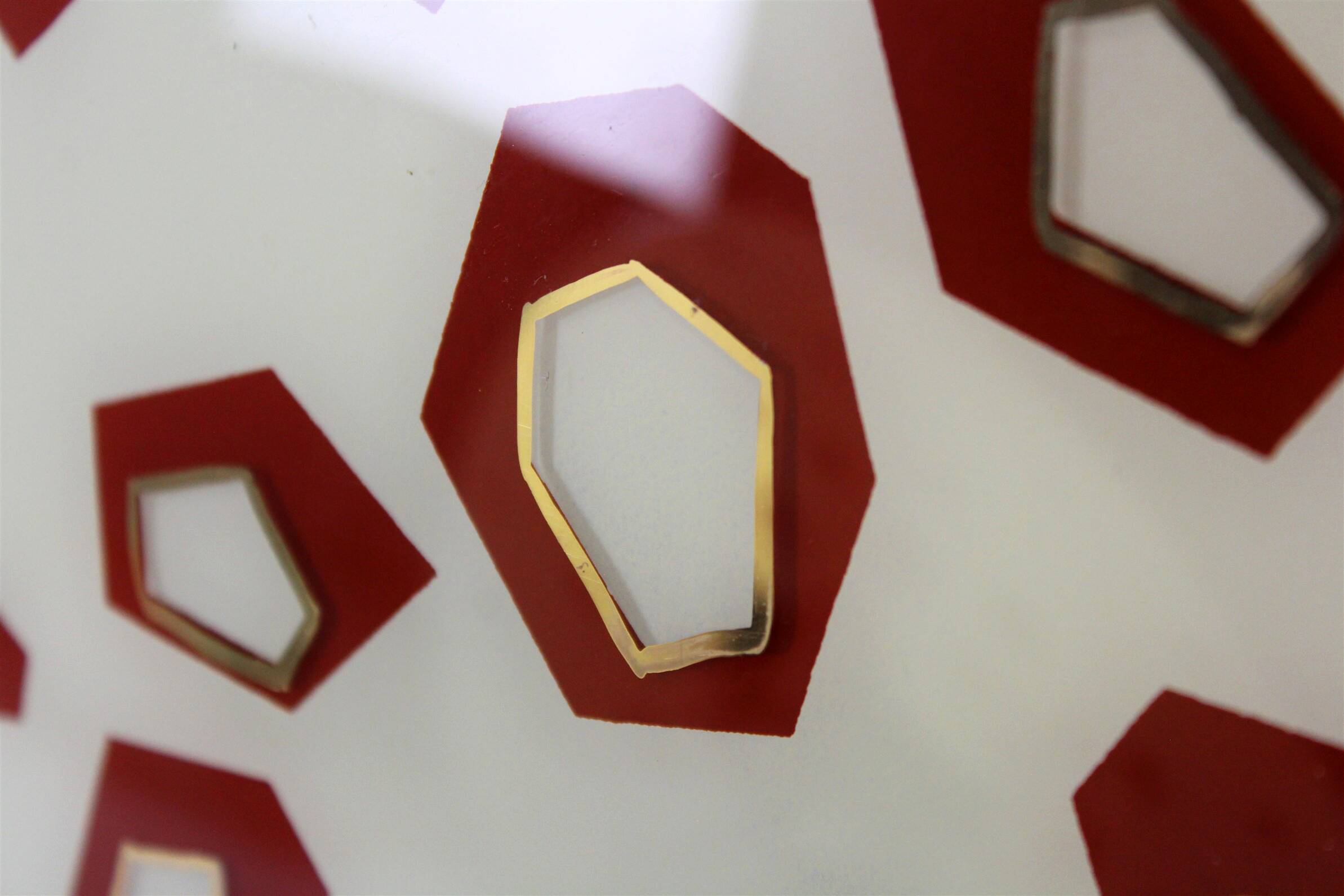 Large Vintage Czechoslovakian Opaline Glass Pendant Lights, 1970s, Set of 2