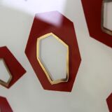 Large Vintage Czechoslovakian Opaline Glass Pendant Lights, 1970s, Set of 2