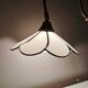 Vintage table lamp/desklamp, seventies in Tiffany style