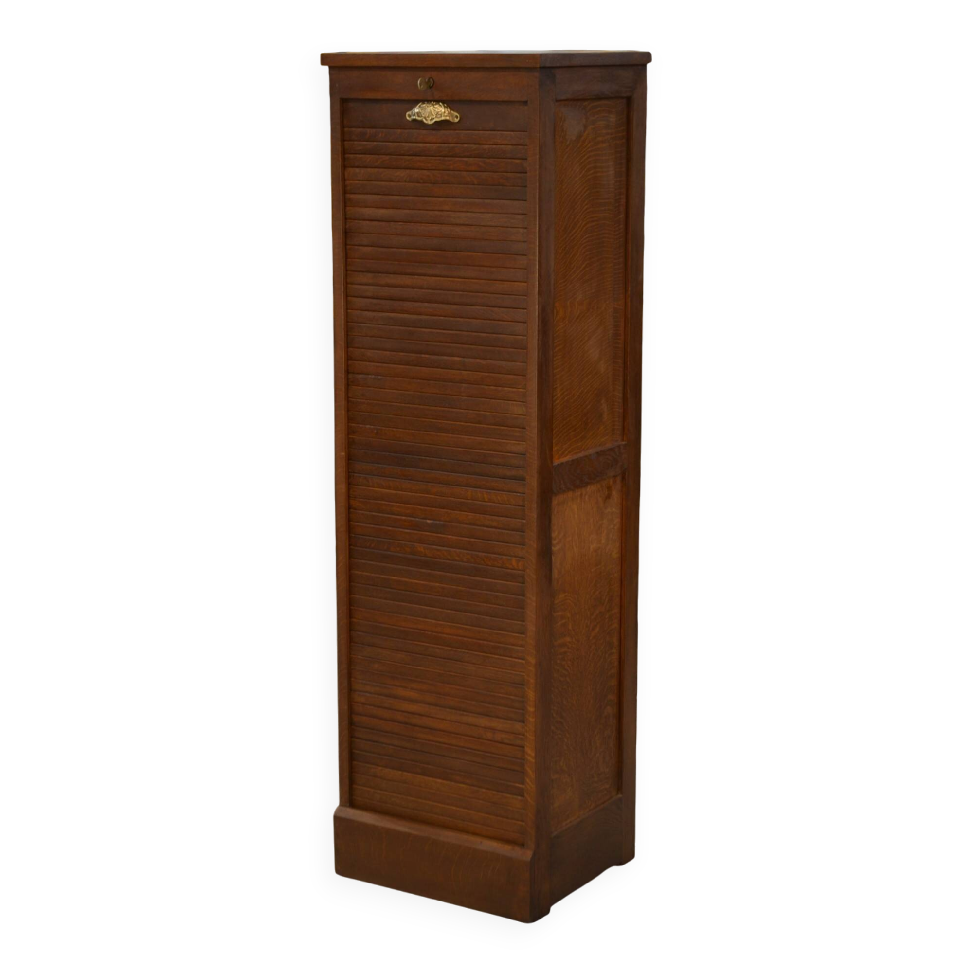 Oak filing cabinet from the 1950s