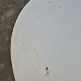 19th century wrought iron garden bistro pedestal table