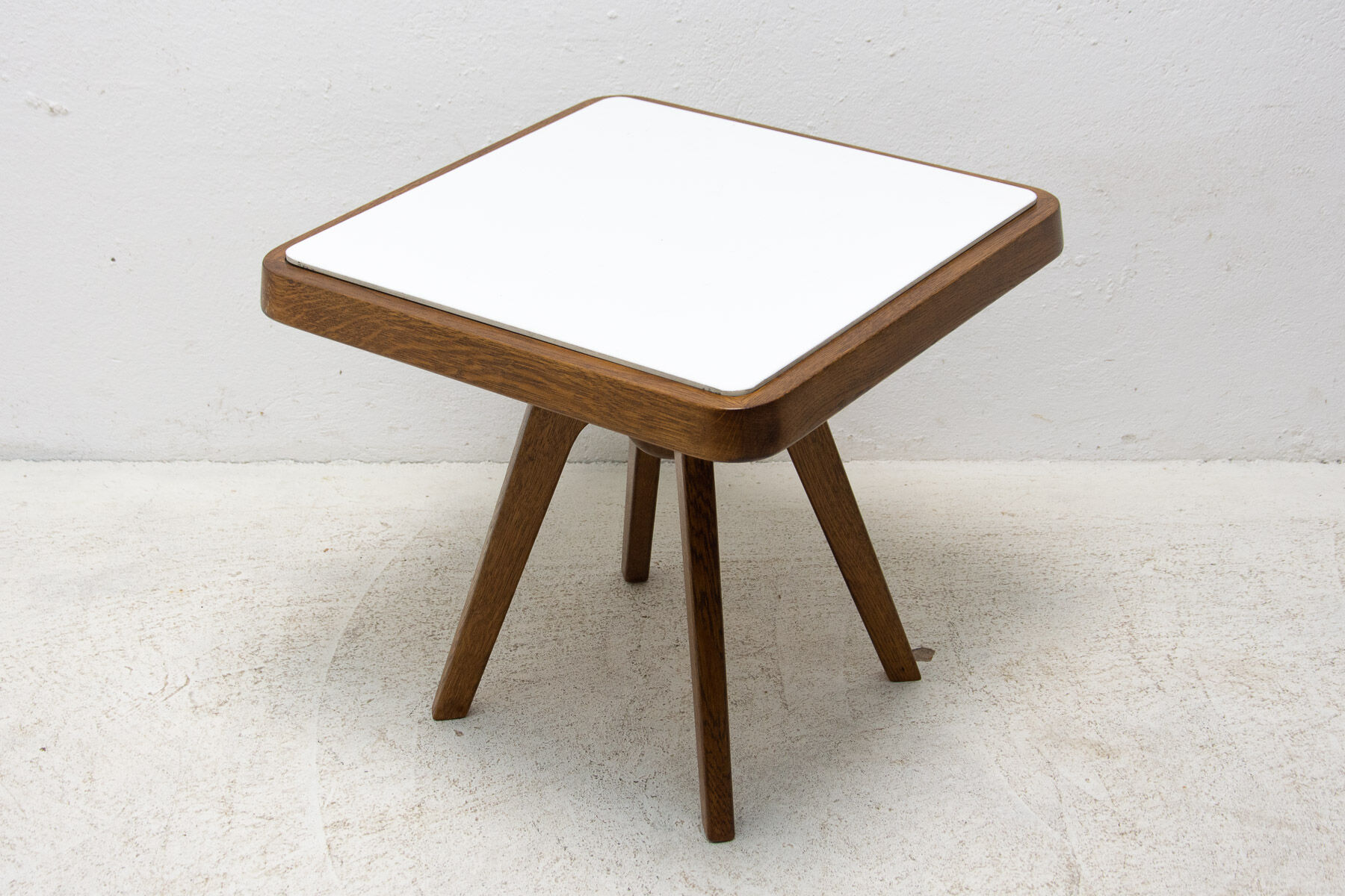 Mid century small side table or stool by Krásna Jizba, 1960´s