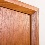 Danish teak secretire with hidden vanity attr. to Poul Volther, 1960s