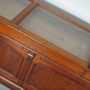Large Pitch Pine Jewelry Counter/Cabinet, Paris, France, 1930s