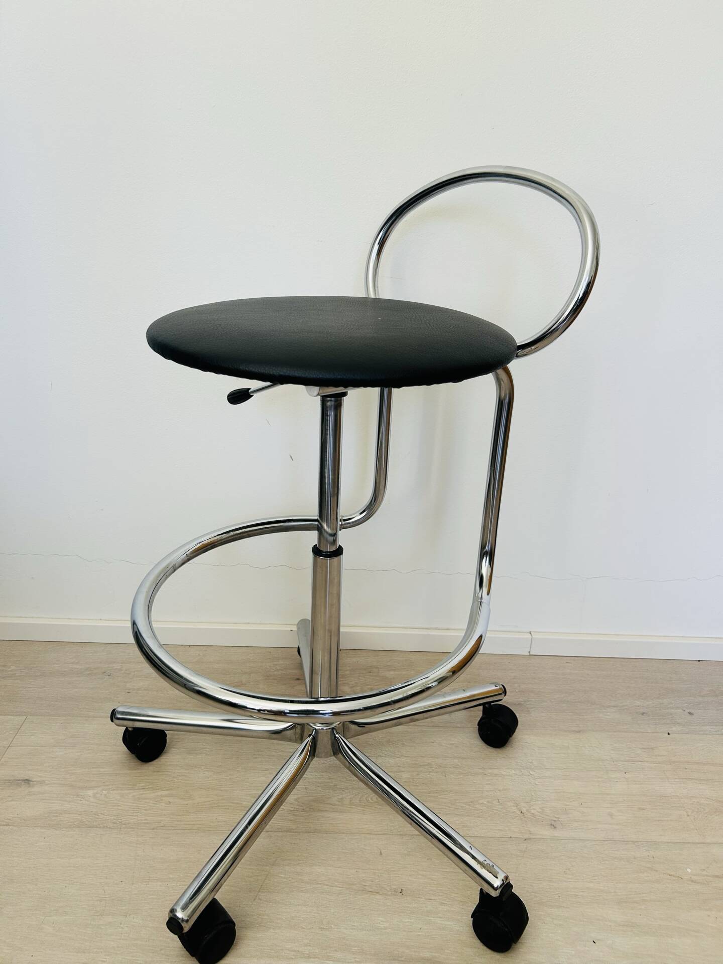 Fully Restored Kovona Bar Stool by Kovona, Czechoslovakia 1970’s