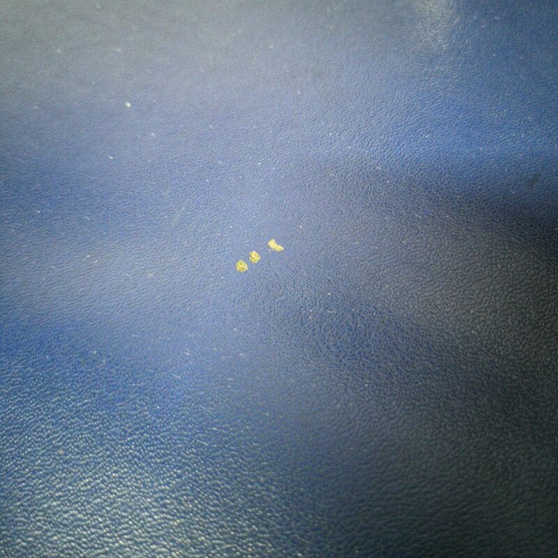 Vintage leather chair by Effezeta