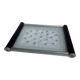 Small Art Deco tray in etched glass and chrome-plated metal – 1930s/40s