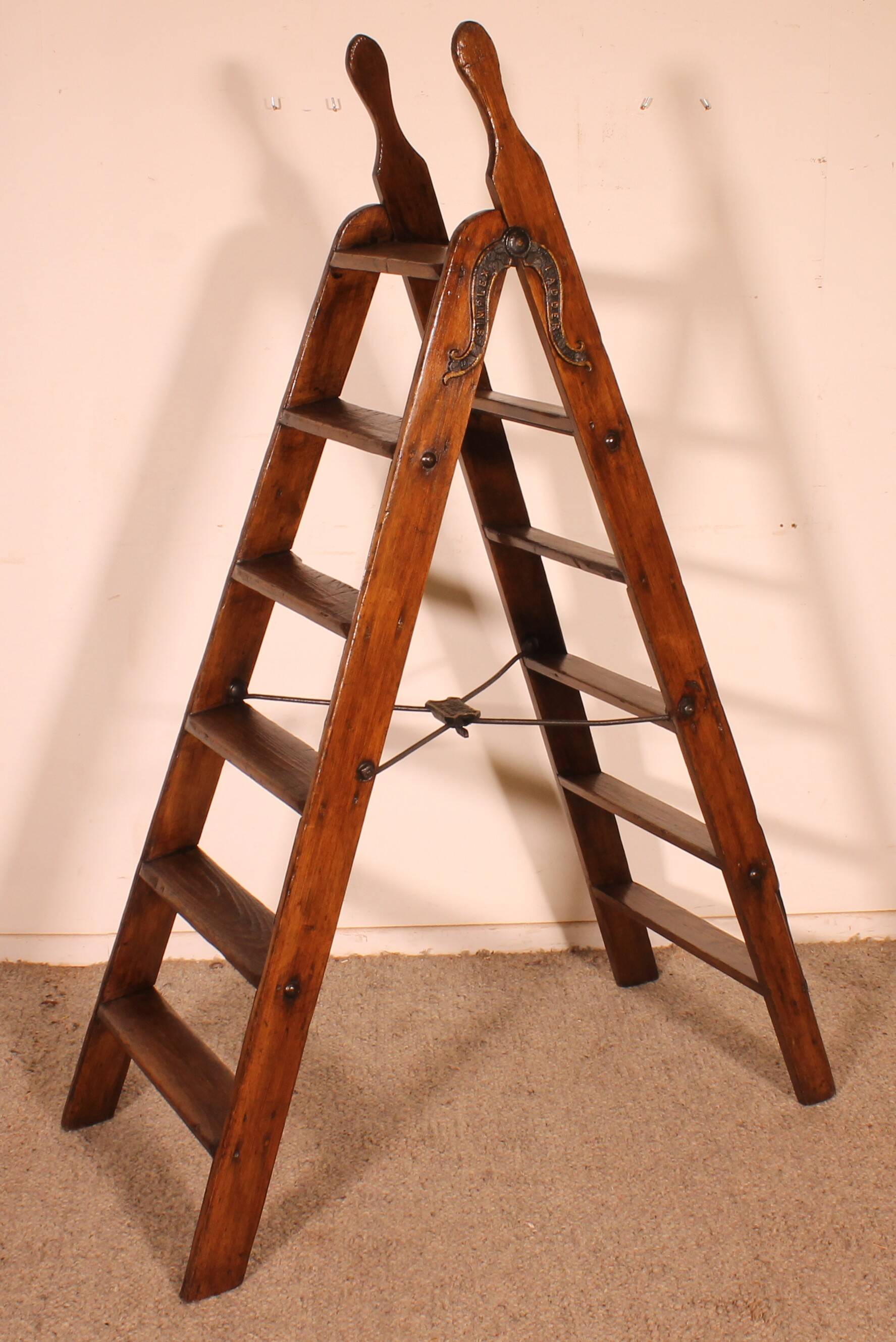 19th century library ladder