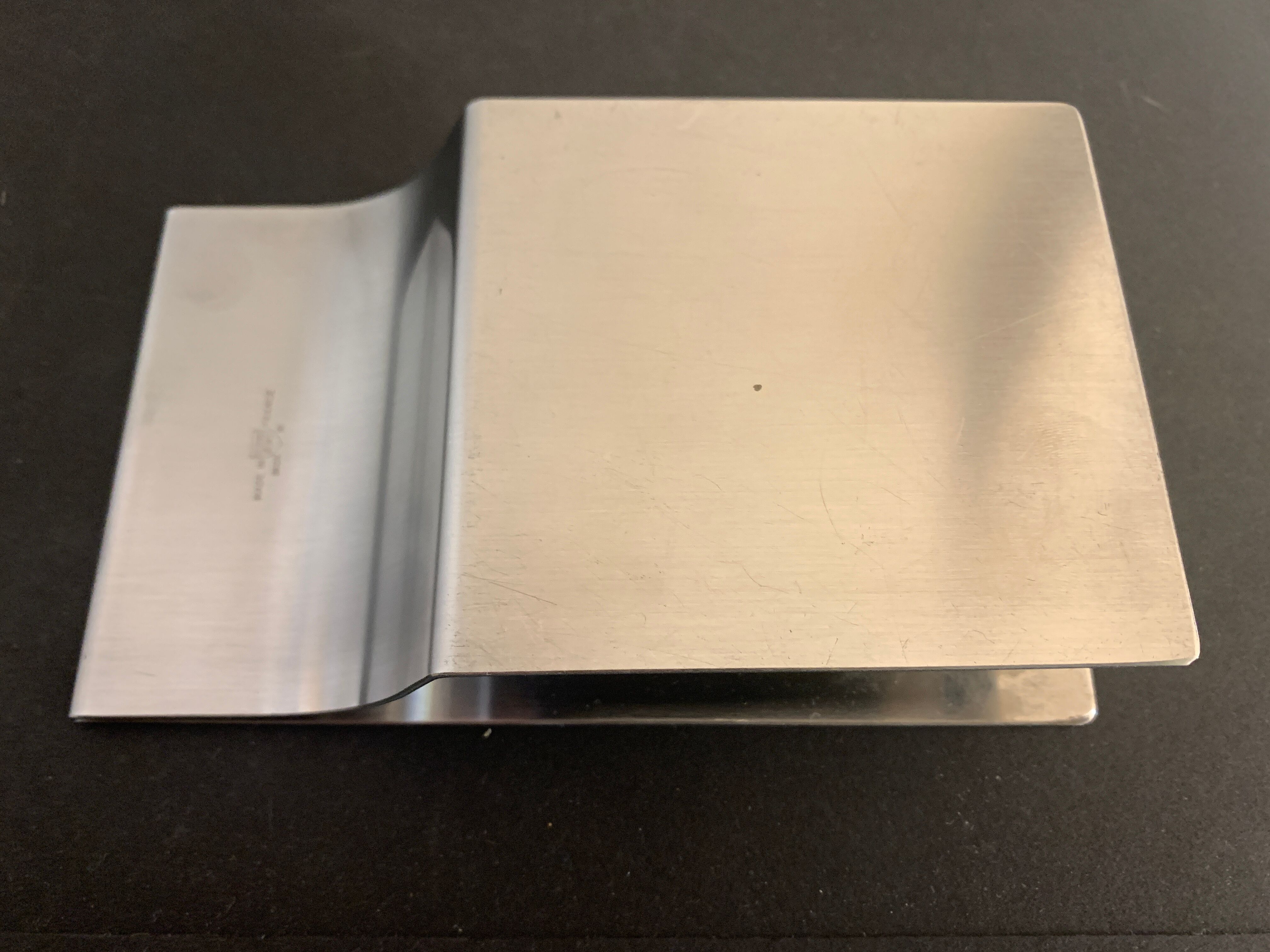 Soliflore vase en inox Létang Rémy, 1970