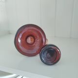2 vases vintage