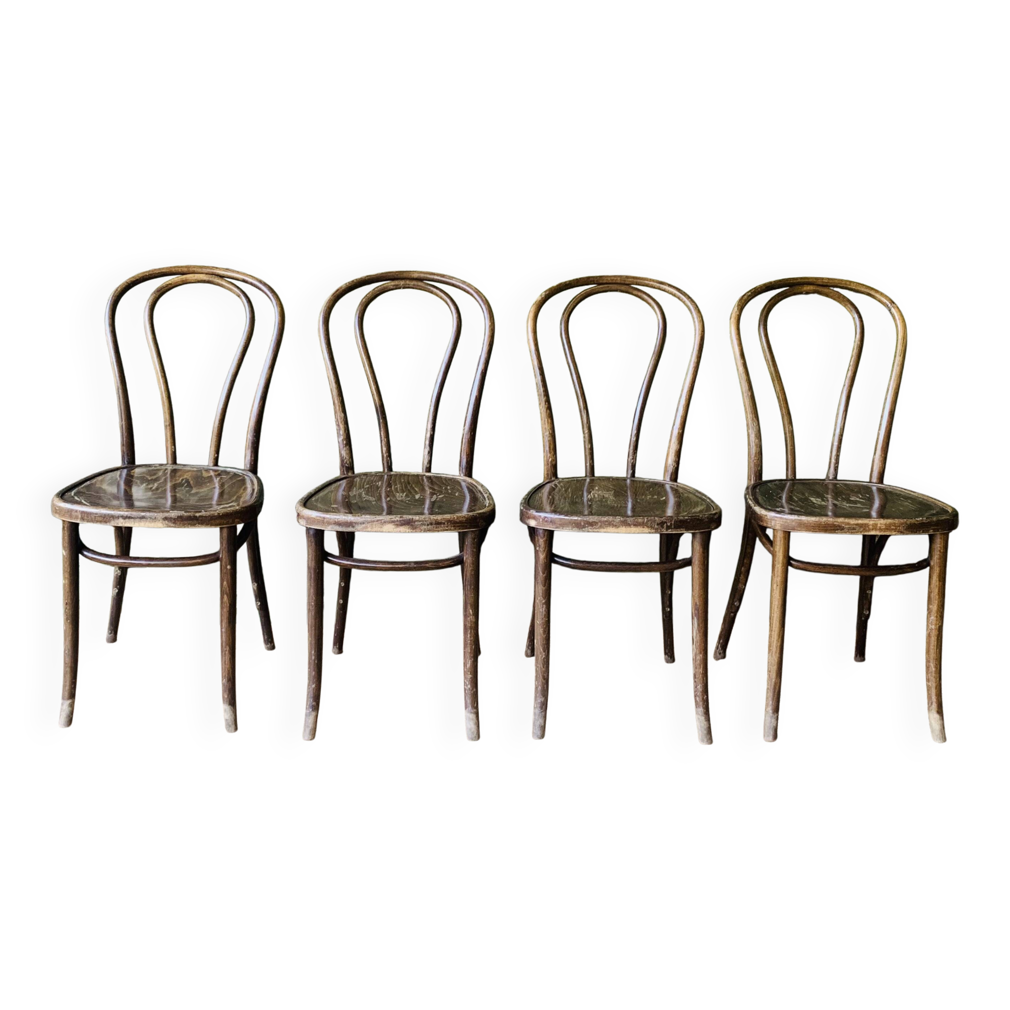 Ensemble de 4 chaises bistrot