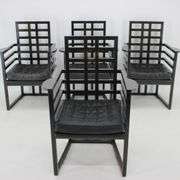 Set of Four Josef Hoffmann Armloffel Chairs Made By Wittmann,Austria