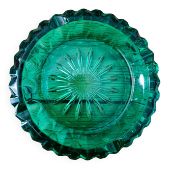 Antique Luminarc Prisme ashtray