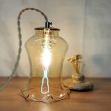 Amber hand lamp