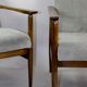 Fauteuil classique en velours côtelé, années 1970