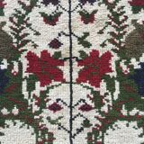 Carpet 48 x 45 in handmade wool