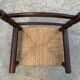 Fauteuil en bois et paille pour enfant