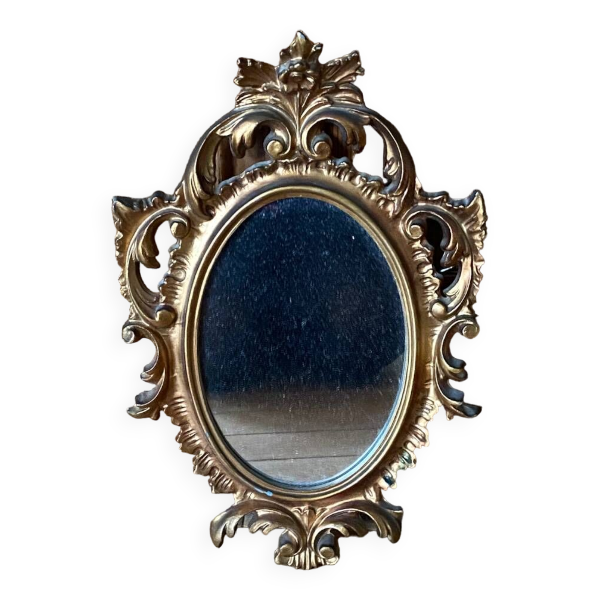 Golden mirror