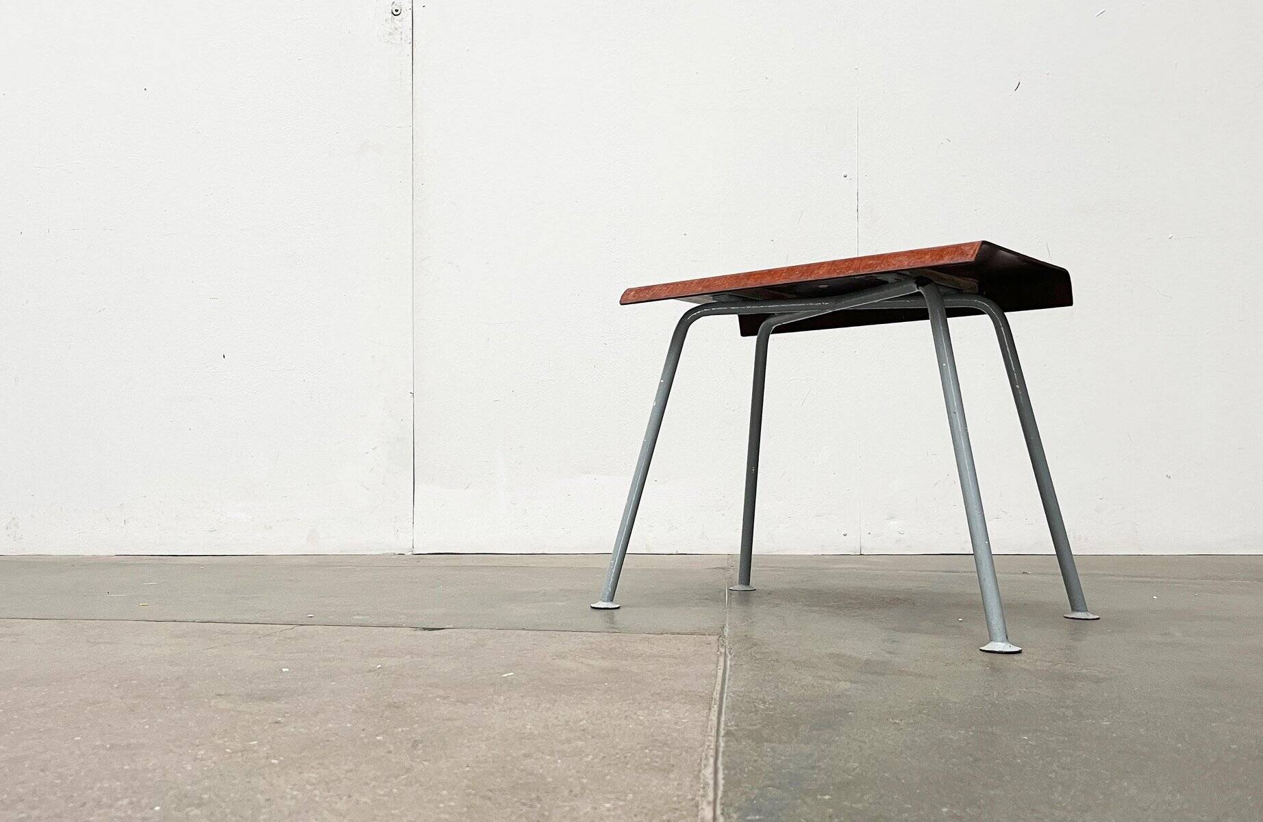 Minimalist stool in Pagwood mid-century, 1960s