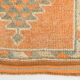 Tapis de couloir vintage géométrique orange doux 3x12, 81x378 cm