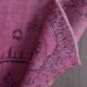 Tapis Oushak rose vintage