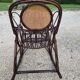 Rocking chair rotin vintage