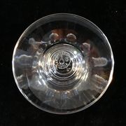10 white wine glasses in baccarat crystal model cote d'azur