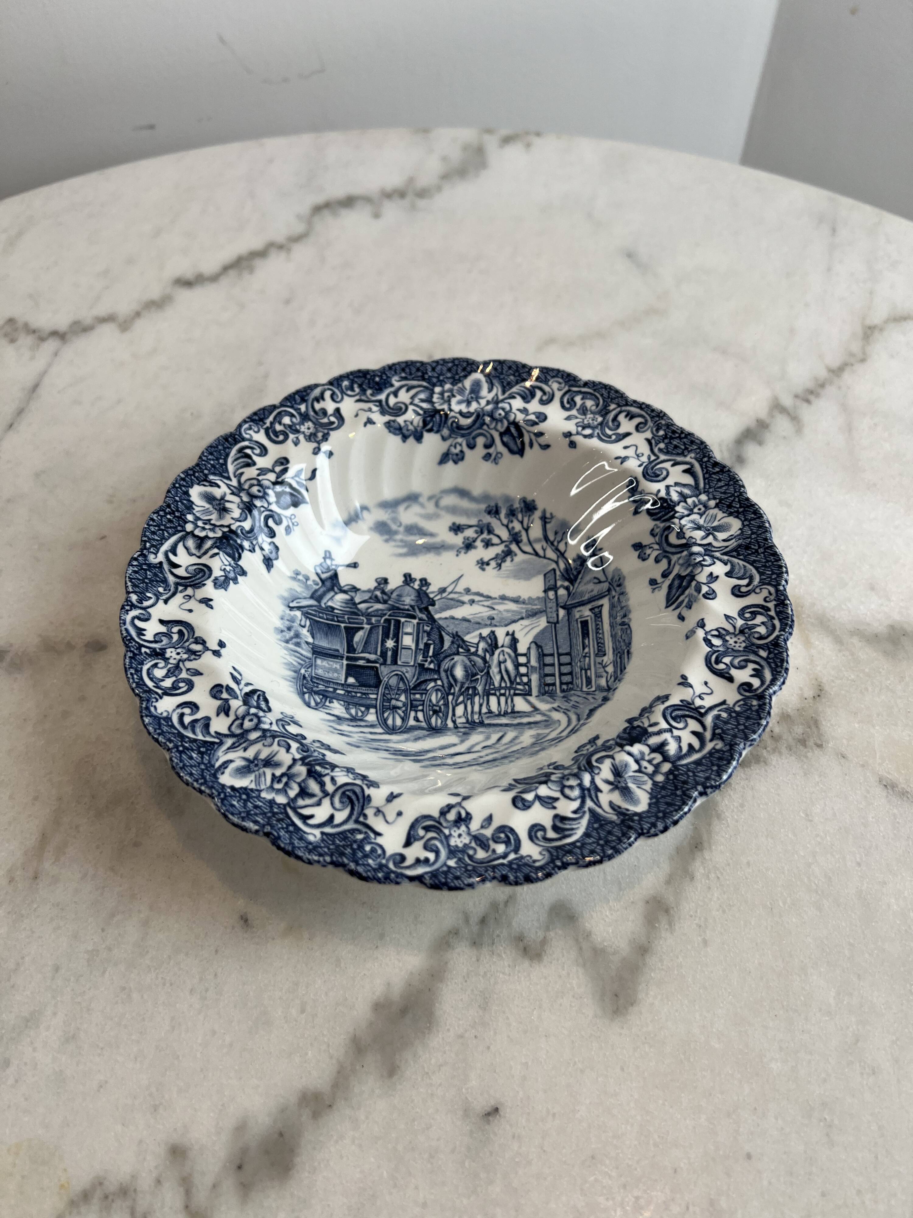 English earthenware bowl