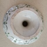 Compotier terre de fer décor mandoline