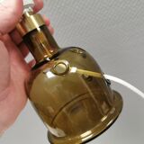 Holmegaard glass table lamp, by Michael Bang 1974 (Already discontinued in 1981) Model Meteor,