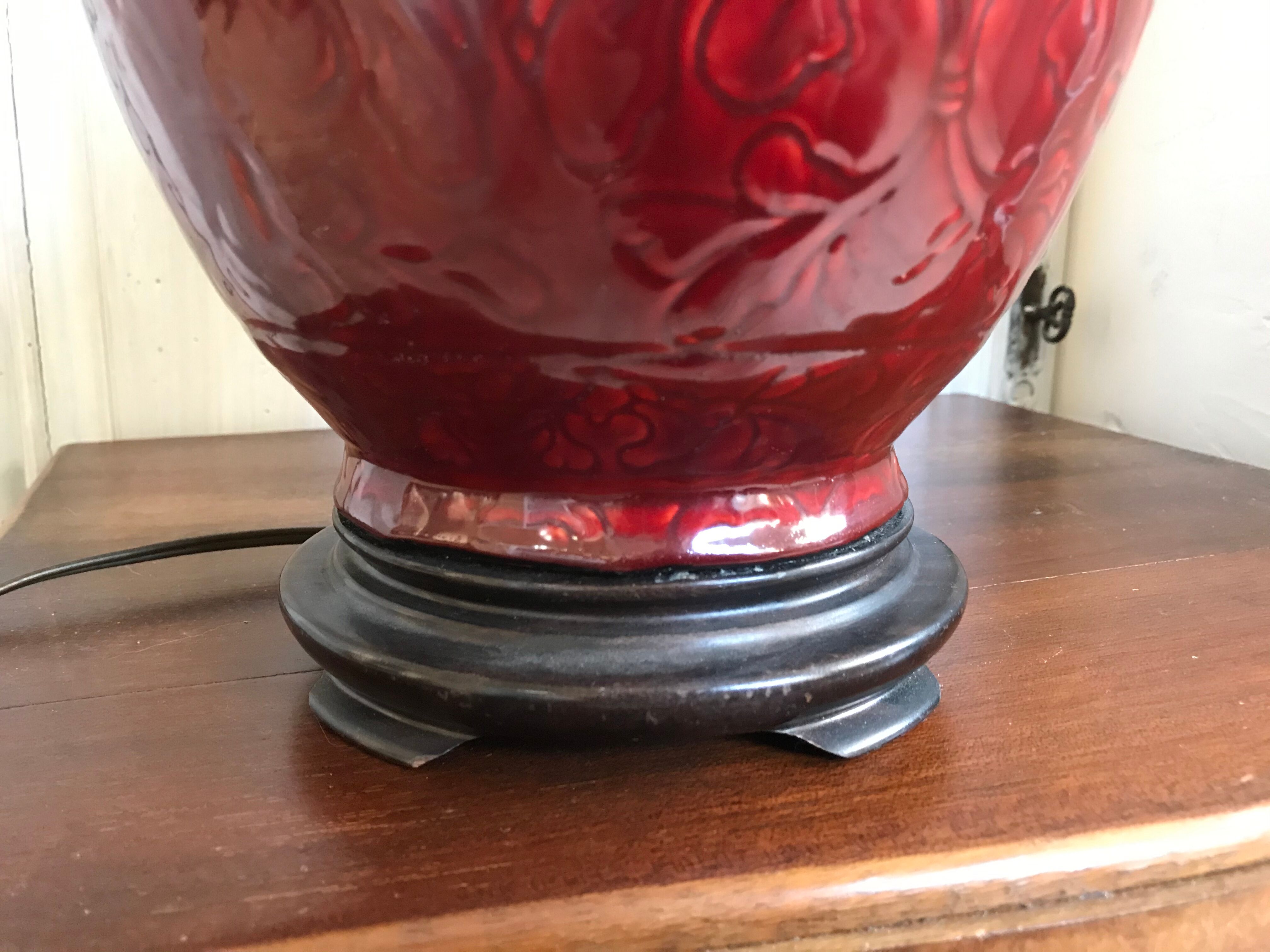 Vintage ceramic lamp