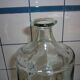 Vase obus en verre 46 cm