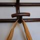 Peg of turned wood, signed manufacturing Fischel - end XIX
