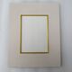 Off-white wooden frame for 242 x 300 mm subject