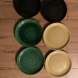 6 assiettes plates Ceramart