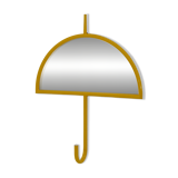 Umbrella Mirror with Hook by L'Isolache Non C'è, 1980