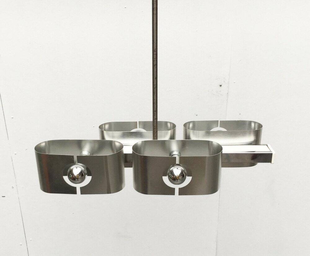 Mid-Century Space Age French Ceiling Lamp, 1960s