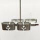 Mid-Century Space Age French Ceiling Lamp, 1960s