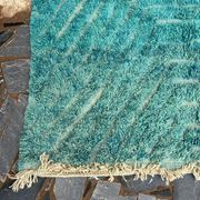 Custom-made traditional pure wool carpet blue 1.6/2.5 m