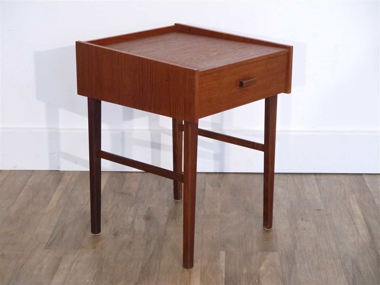 Vintage Scandinavian teak bedside 1960